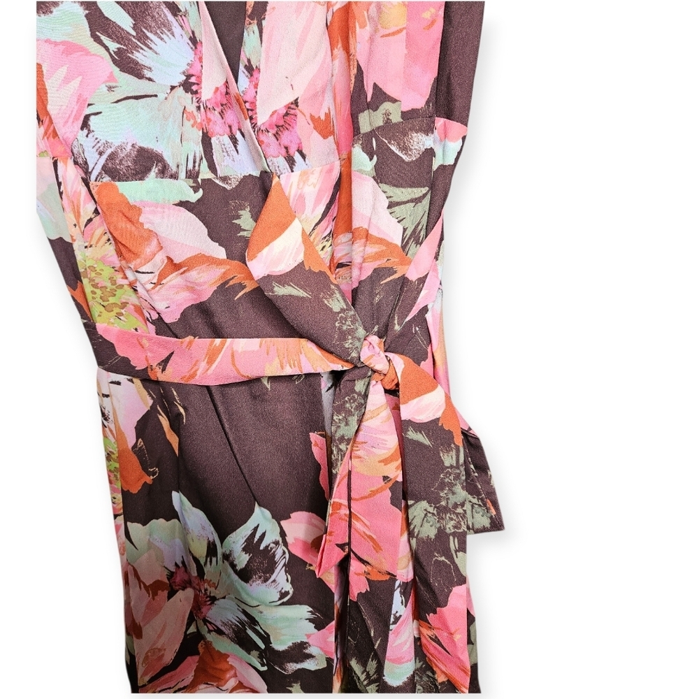 Hutch Velva Sleeveless Collared Wrap Midi Dress, Size XL, NWT - Picture 5 of 7